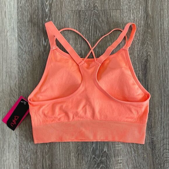 NWT Ryka Sports Bra in Fresh Salmon - Size: Large - Picture 2 of 3